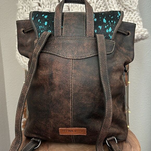 Myra Bag Prairie Leather and Hairon Bag - Picture 4 of 10